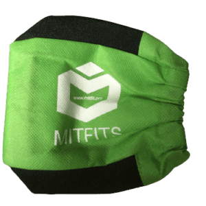 MITFIT Green and black color bag on display