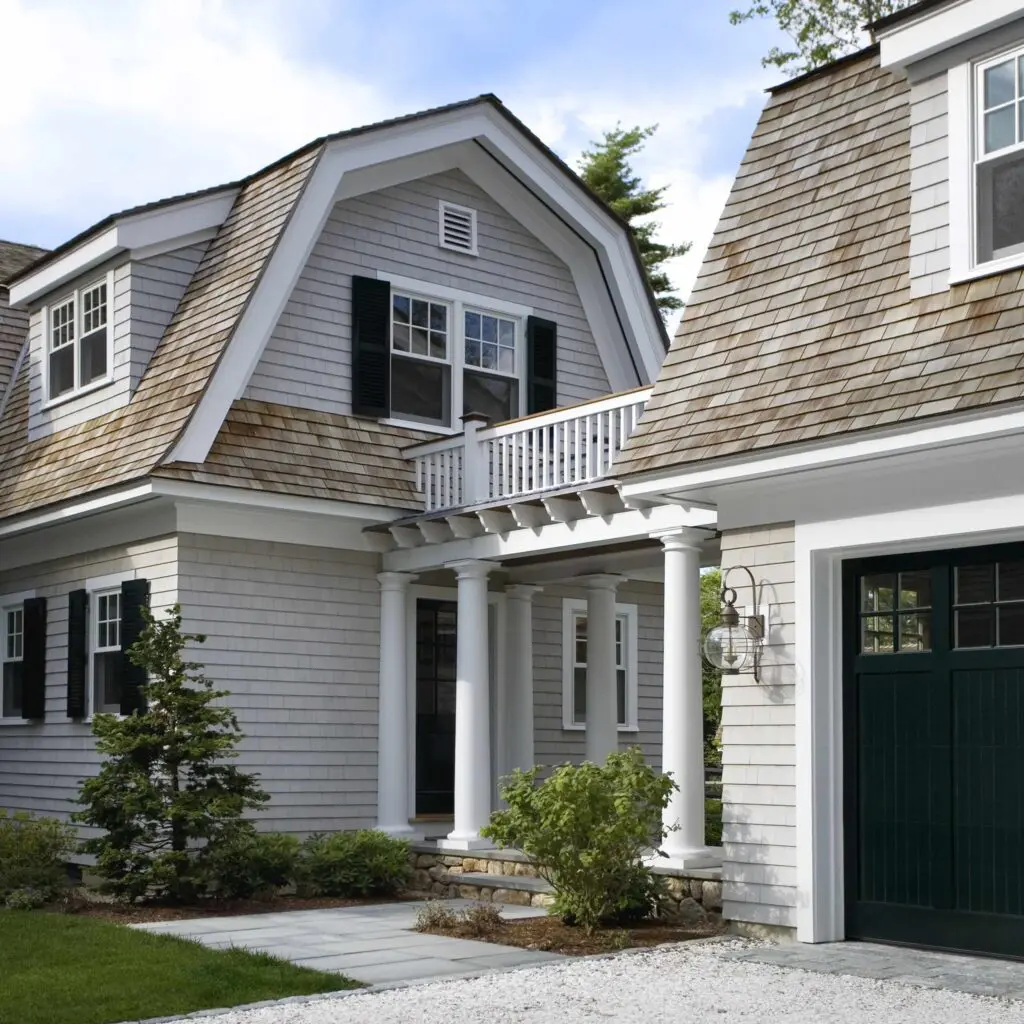 exterior view of a house with plants outside